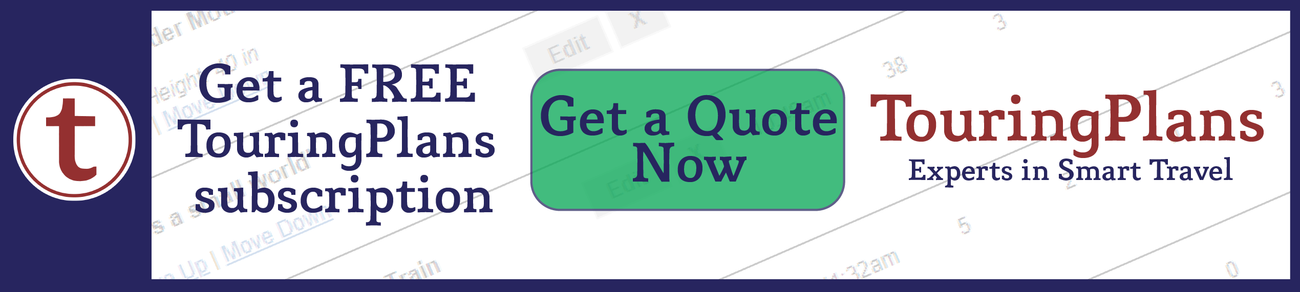 Travel with TouringPlans, The Experts in Smart Travel